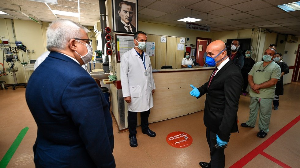 Tun&ccedil; Soyer&rsquo;den &ccedil;alışanlara moral ziyareti