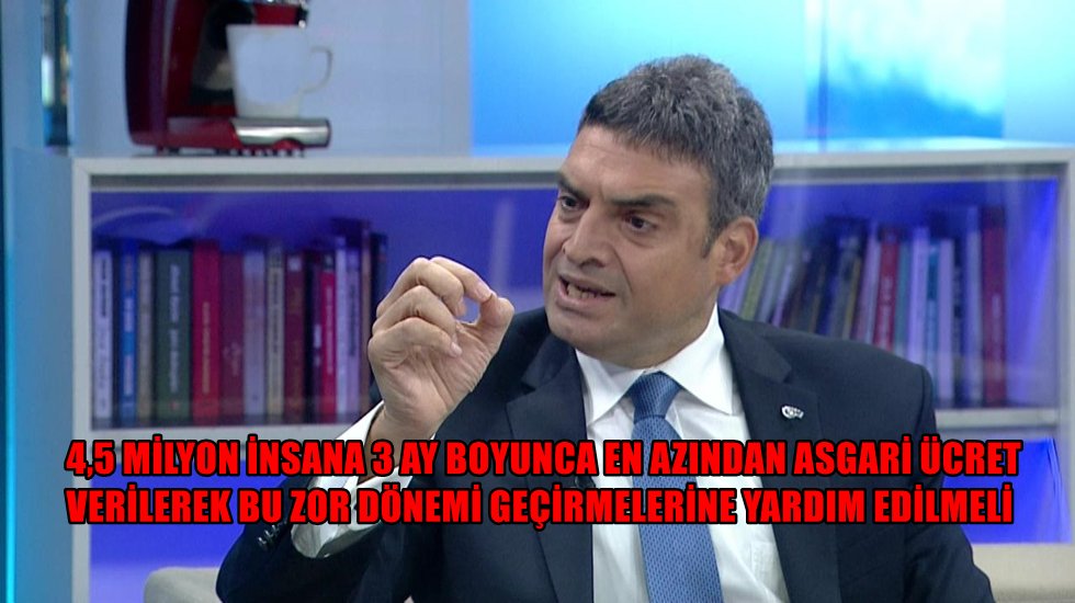 Umut Oran: İnsanlar a&ccedil;lıktan &ouml;lmeden hemen acil &ccedil;&ouml;z&uuml;m bulunmalı.