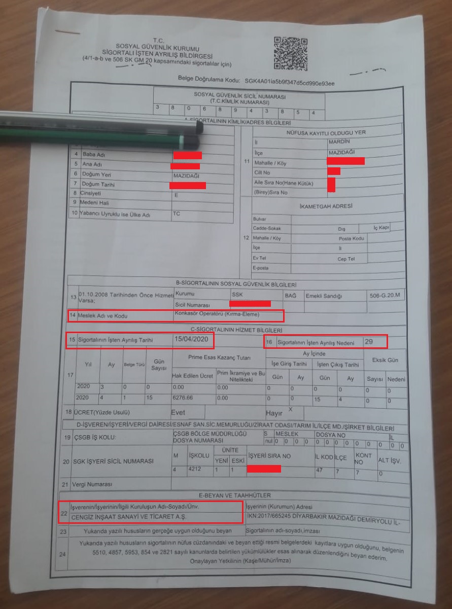 https://yenisoluk.com/uploads/2020/05/Cengiz İnşaat 29 koduyla işten çıkarma