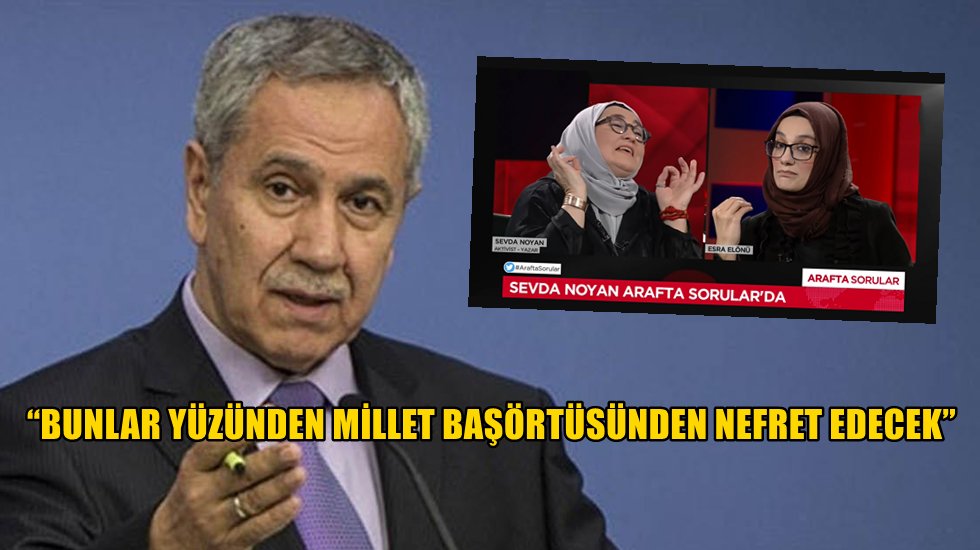 B&uuml;lent Arın&ccedil;&rsquo;tan Sevda Noyan'a &ccedil;ok sert tepki!