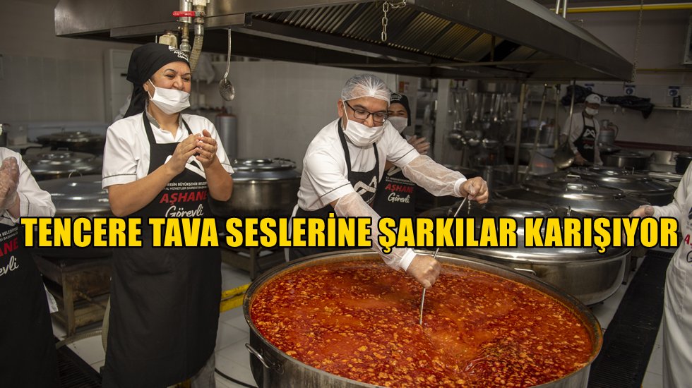 Büyükşehir Aşhanesinde aşlar aşkla pişiyor