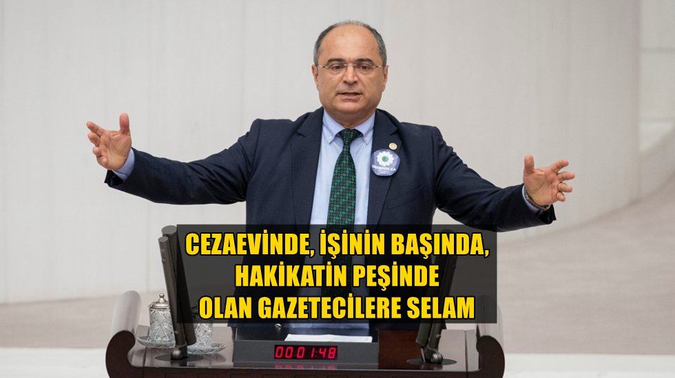 CHP&rsquo;li Aydoğan: Hakikatin peşine d&uuml;şen gazeteciler cezalandırılıyor