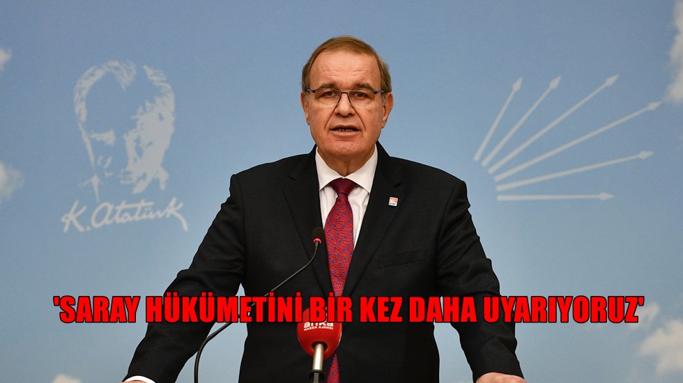 CHP'li &Ouml;ztrak: "Yapamayacaksınız, bu işi bırakıp gidin..."