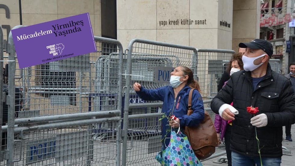 Cumartesi Anneleri eylemlerinin 25. Yılında: Vazge&ccedil;meyeceğiz