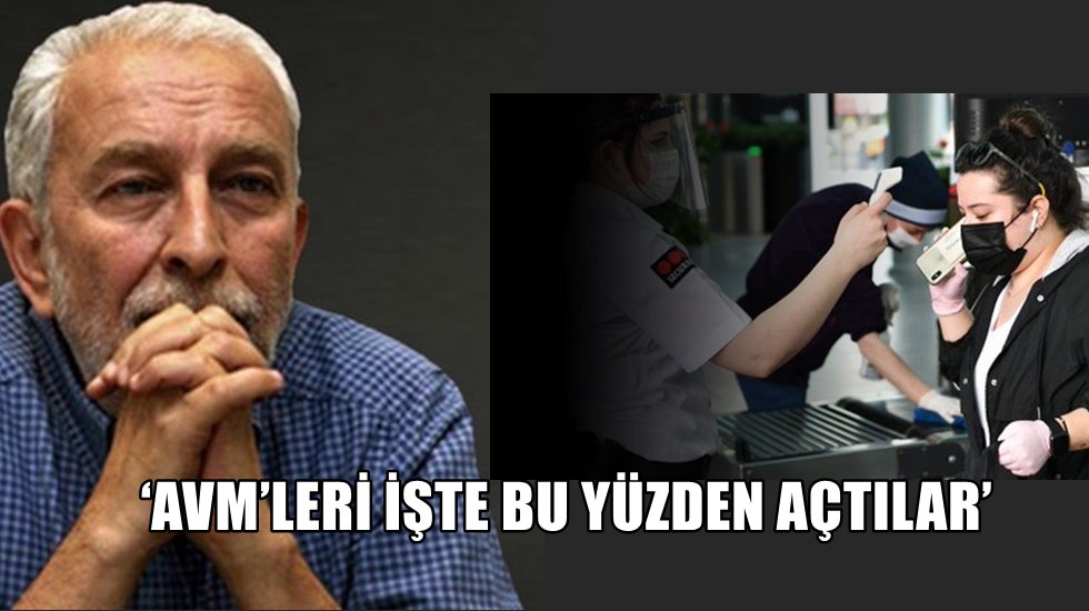 Emin &Ccedil;&ouml;laşan'dan flaş a&ccedil;ıklama: 'Vir&uuml;s fabrikası AVM'leri neden a&ccedil;tılar?'