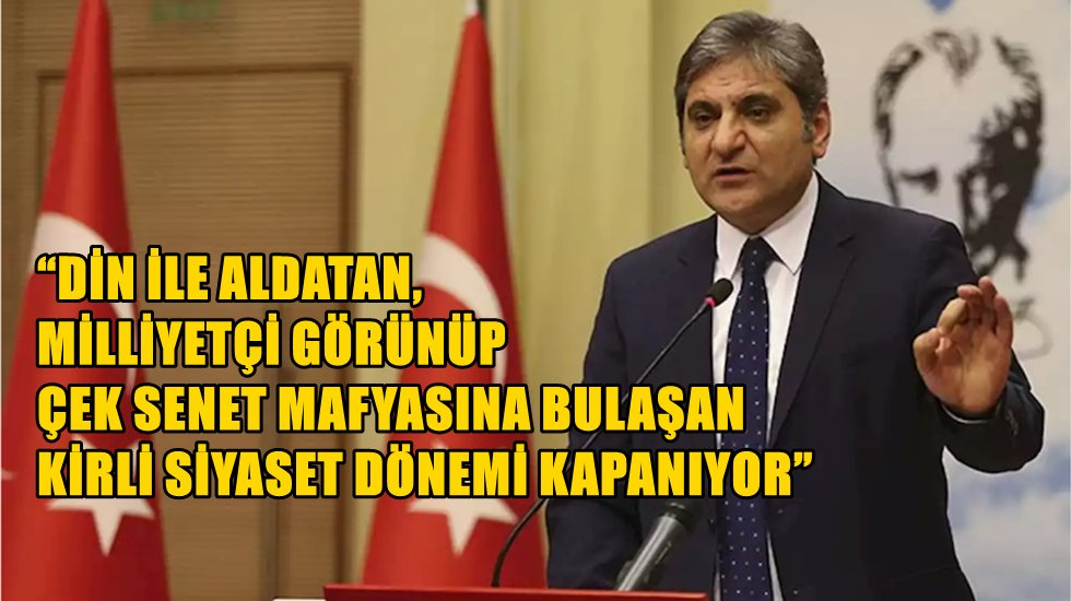 Erdoğdu: &ldquo;AKP tarihsel misyonunun sonuna geldi&rdquo;