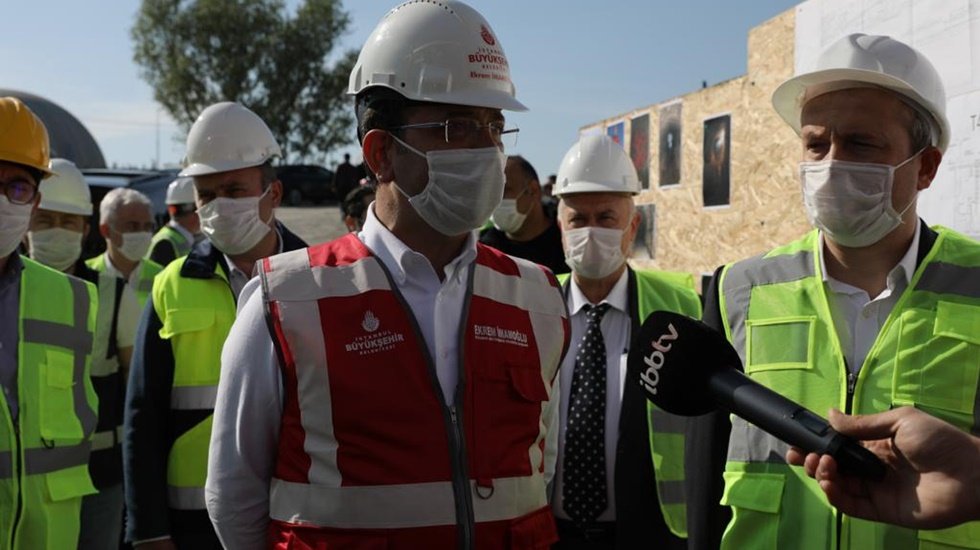 İmamoğlu: “Pandemi sürecini alt yapı için fırsata dönüştürdük”