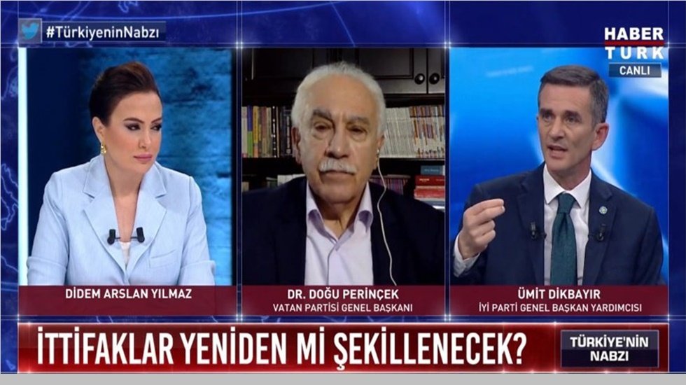 İYİ Partili vekilin g&ouml;sterdiği fotoğraflar Doğu Perin&ccedil;ek'i &ccedil;ıldırttı