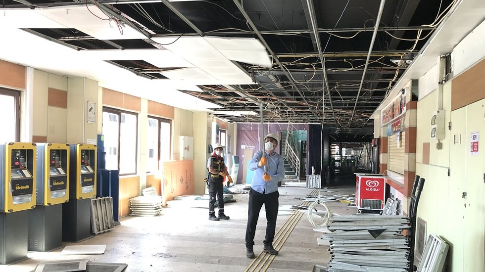 Kadıköy Vapur İskelesi yenileniyor