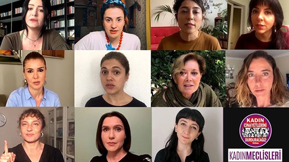 Kadın sanatçılardan 'kadınları şiddetten korunma kılavuzu'