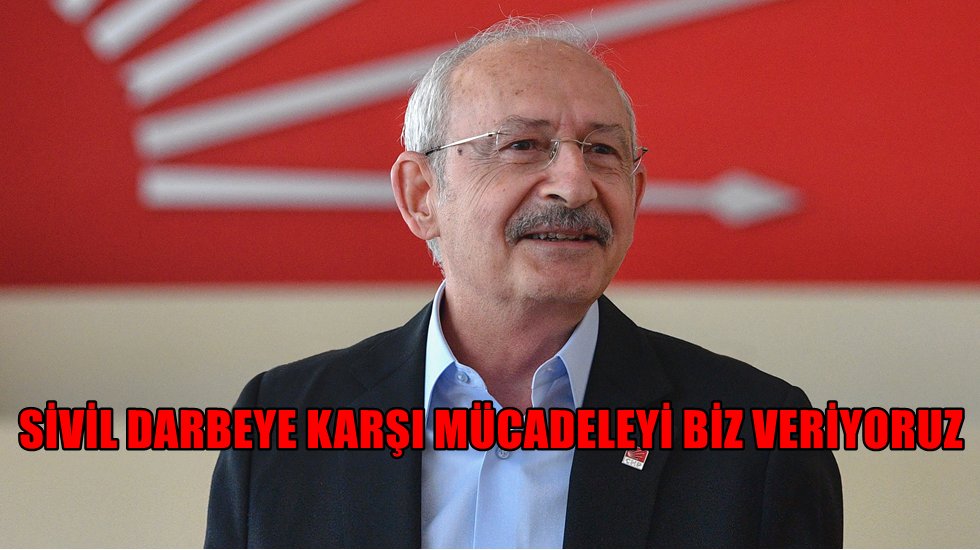 Kılı&ccedil;daroğlu: CHP'yi tuzağa d&uuml;ş&uuml;rme &ccedil;abasındalar. O tuzağa d&uuml;şmeyeceğiz