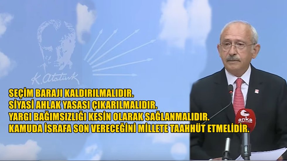 Kılı&ccedil;daroğlu&rsquo;ndan Buhrandan &ccedil;ıkış i&ccedil;in 16 madde