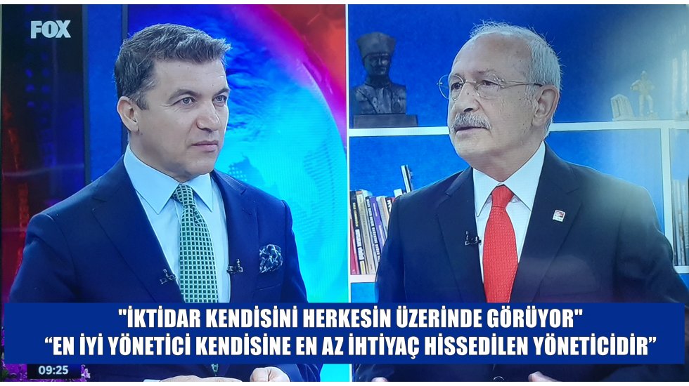 Kılı&ccedil;daroğlu'ndan canlı yayında &ccedil;ok &ouml;nemli a&ccedil;ıklamalar!