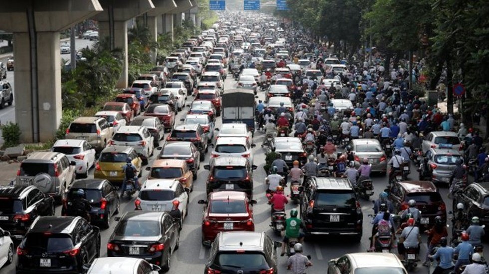 Korkutan g&ouml;r&uuml;nt&uuml;:... Yollar tıklım tıklım
