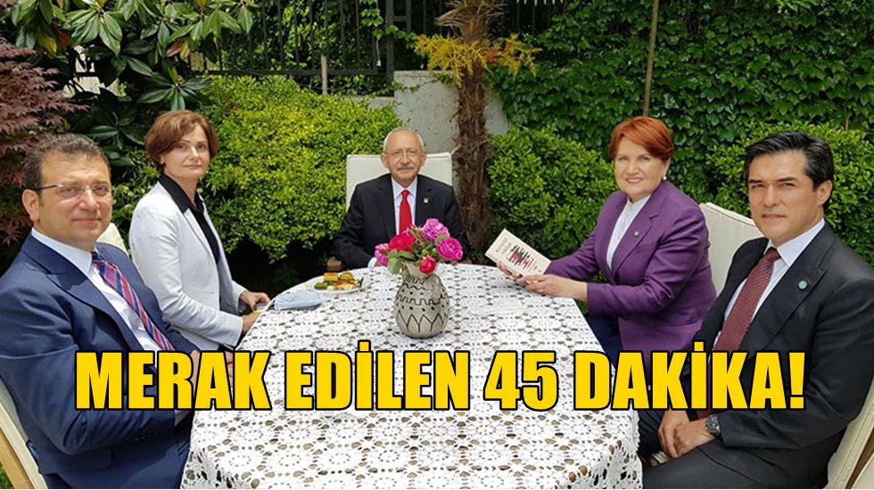 O ziyarette 45 dakika baş başa ne konuşuldu?