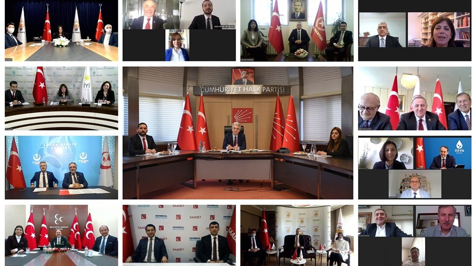 Partilerde Bayramlaşma