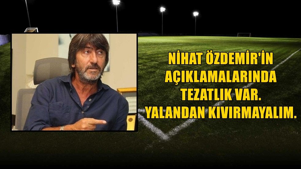 Rıdvan Dilmen’den tepki: “TFF'nin doğru hareket ettiğini düşünmüyorum”