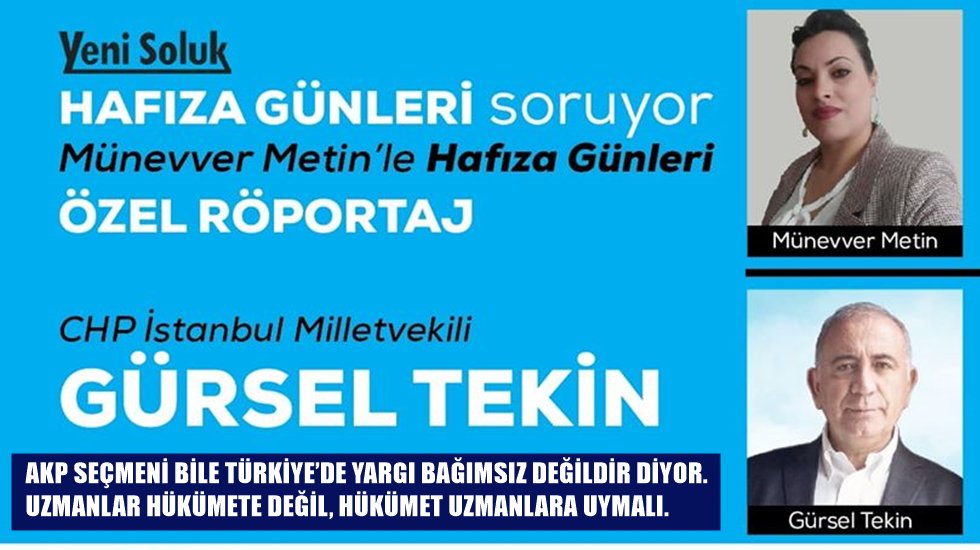 Tekin: &ldquo;AKP yalandan, dolandan, baskıdan medet umar hale geldi&rdquo;