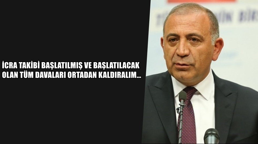 Tekin: &ldquo;Vatandaşa sicil affı gelsin temiz bir sayfa a&ccedil;ılsın&rdquo;