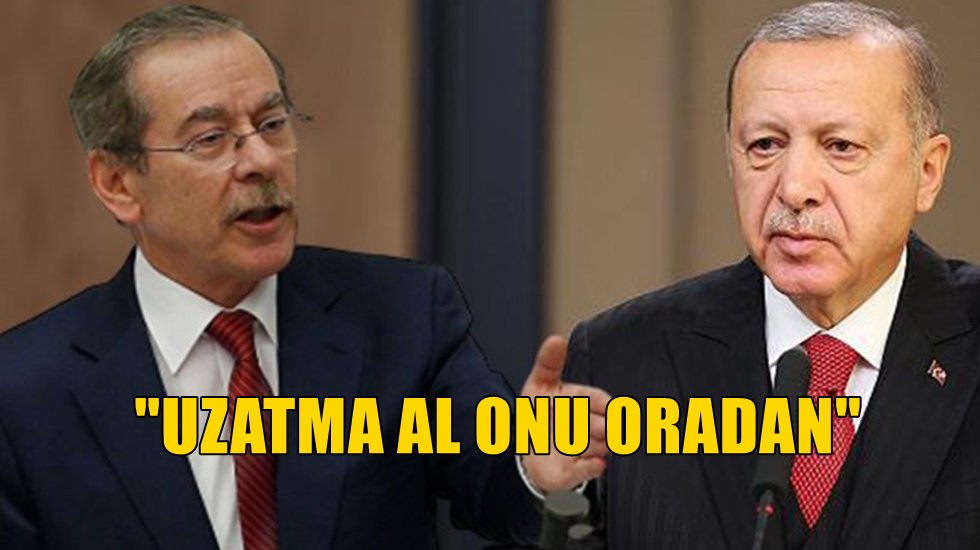 Abd&uuml;llatif Şener'den Erdoğan'a Egemen Bağış &ccedil;ağrısı&hellip;