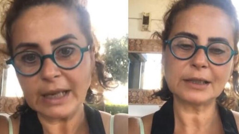Aynı maskeyi birka&ccedil; kez takan Esra Akkaya&rsquo;nın bakın başına ne geldi
