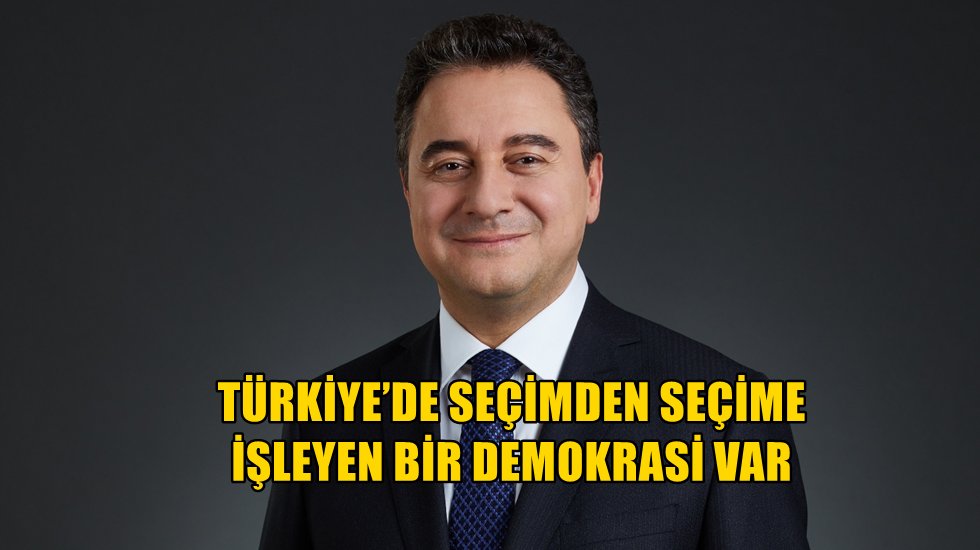 Babacan&rsquo;dan manifesto gibi a&ccedil;ıklamalar