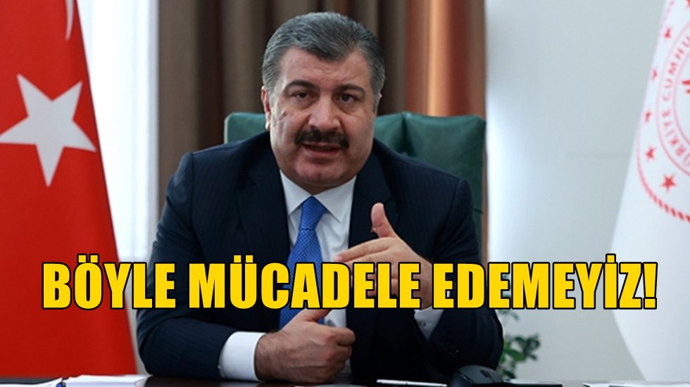Bakan Koca dayanamadı ve sonunda isyan etti...