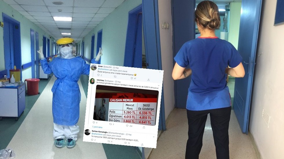 Bu fedakar sağlık emek&ccedil;ilerinin ger&ccedil;ek maaşlarını biliyor musunuz?
