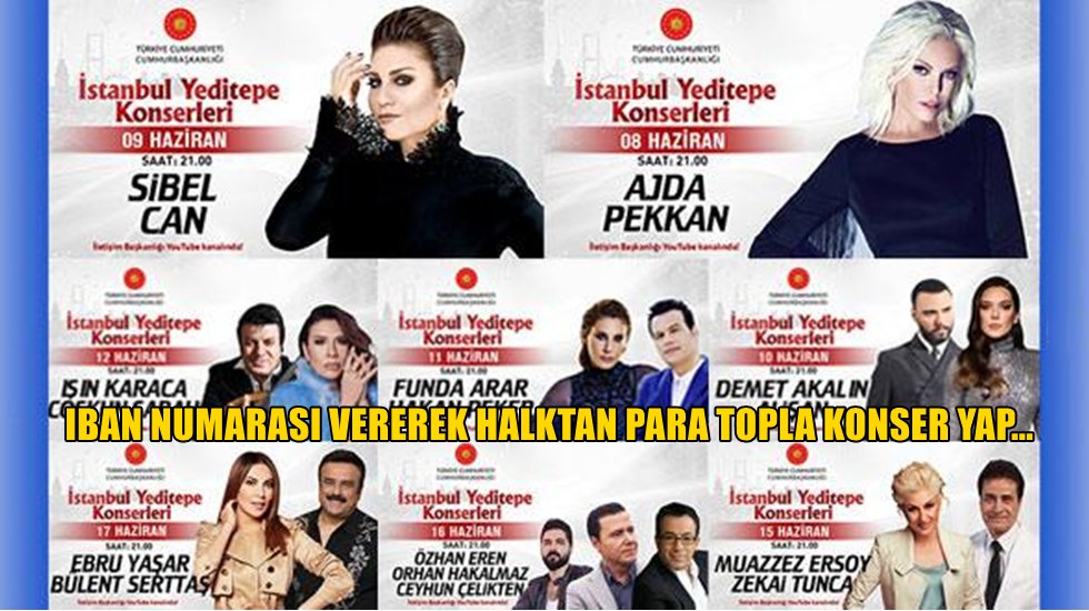 CHP 30 milyon TL&rsquo;ye mal olan seyircisiz konserleri Meclise taşıdı