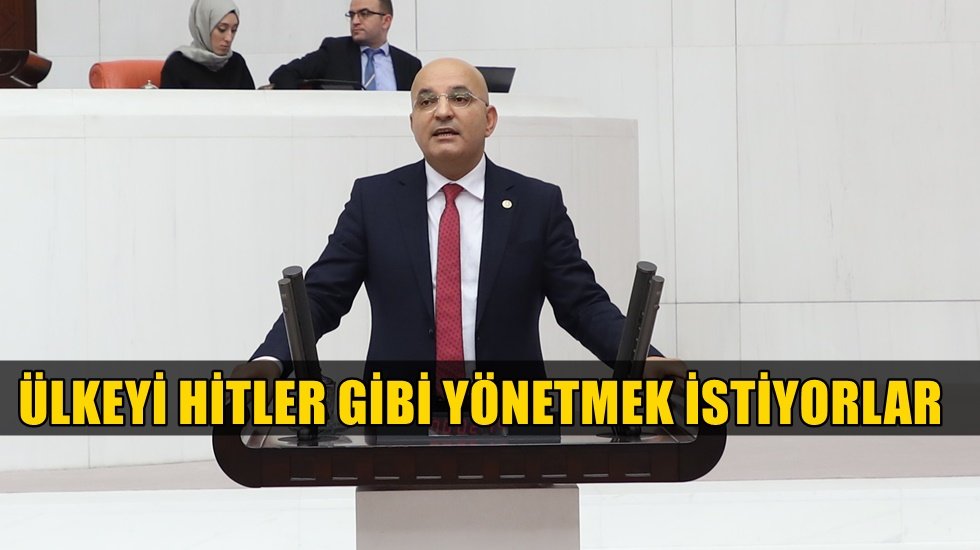 CHP&rsquo;li Polat: &nbsp;&ldquo;Tek adamın karanlık bir ajandası var&rdquo;