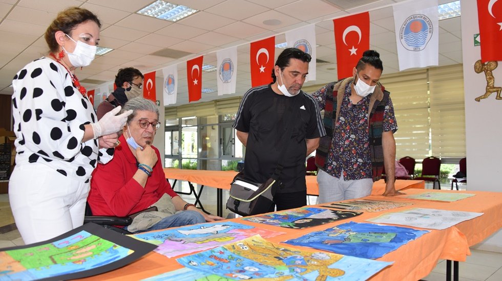 &Ccedil;ocuklar coğrafyamızın geleceğini resmetti