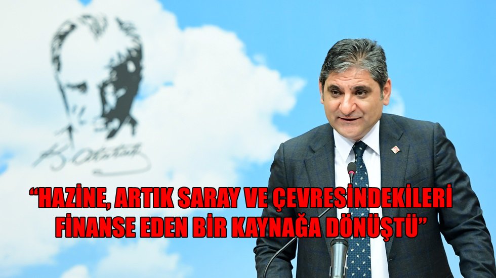 Erdoğdu: &ldquo;T&uuml;rkiye&rsquo;nin son kaynakları, şu an itibariyle yağmalanıyor&rdquo;