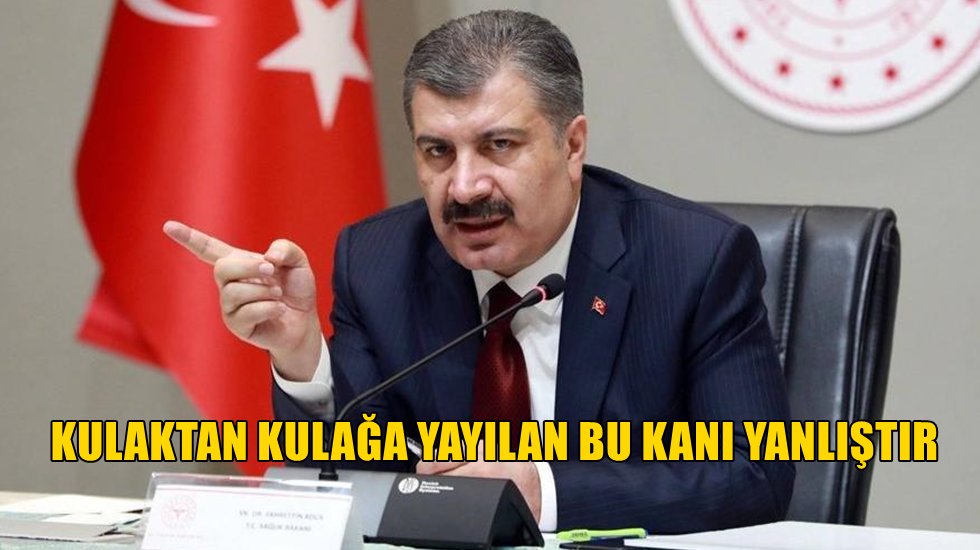 Fahrettin Koca tartışmalara son noktayı koydu