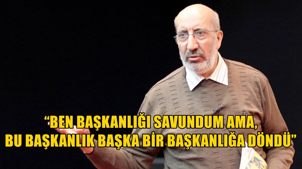 Geleceği g&ouml;ren Dilipak k&ouml;pr&uuml;leri attı, bakın neler yazdı!
