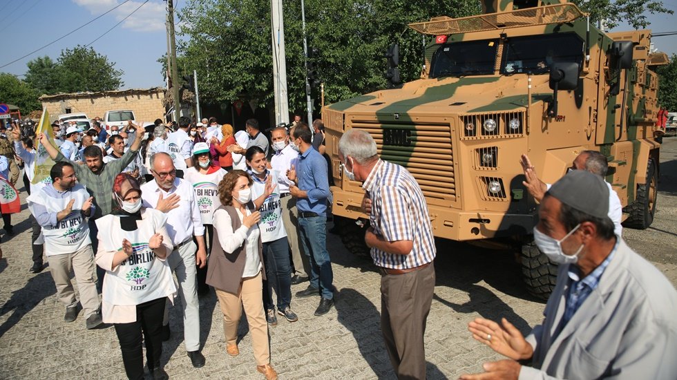 HDP&rsquo;nin &lsquo;Demokrasi Y&uuml;r&uuml;y&uuml;ş&uuml;&rsquo; 4. g&uuml;n&uuml;n&uuml; geride bıraktı