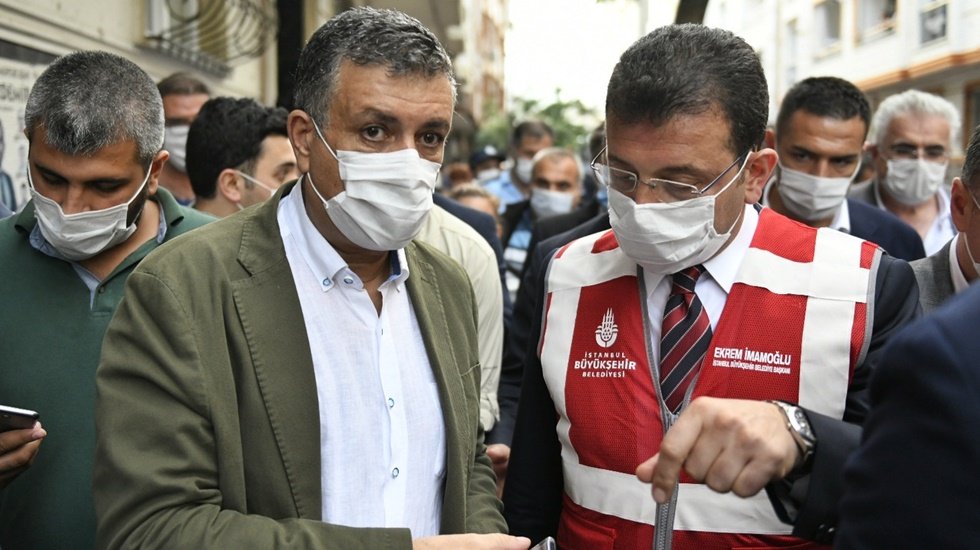 İmamoğlu: &ldquo;Zarar g&ouml;ren vatandaşımızın ve esnafımızın yanında olacağız&rdquo;