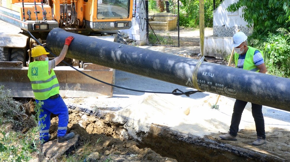 İzmir&rsquo;de 30 milyonluk i&ccedil;me suyu yatırımı