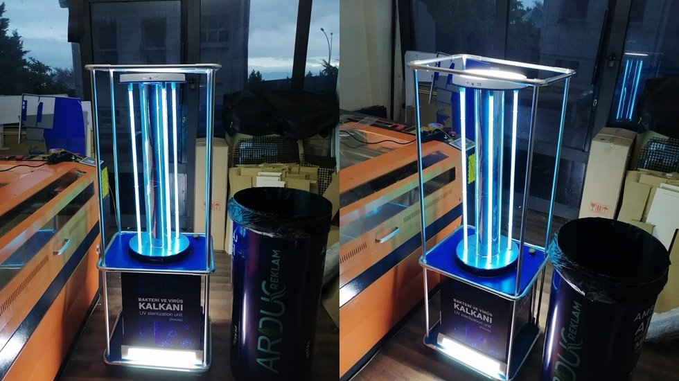 İzmit Belediyesi UV Dezenfeksiyon Robotu &uuml;retti&nbsp;