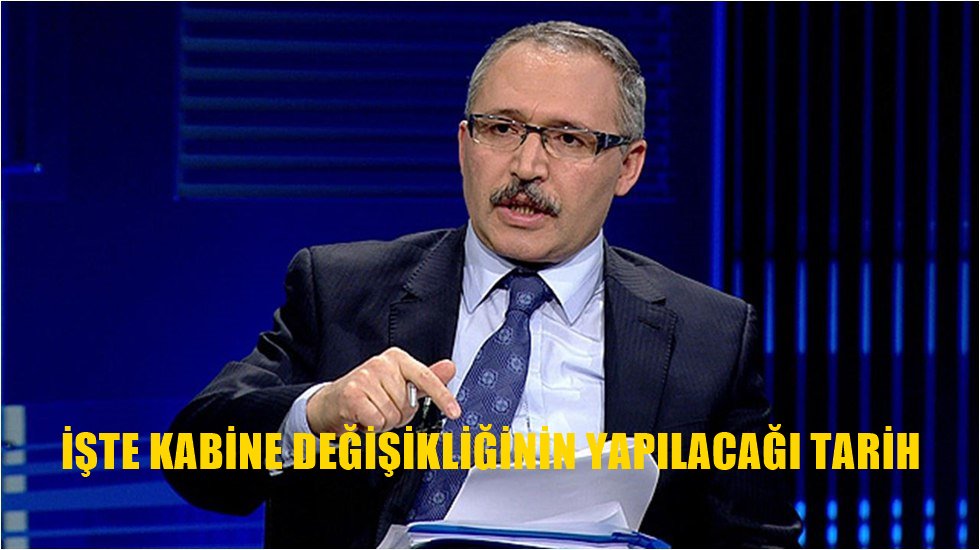 Abd&uuml;lkadir Selvi kabine değişikliğinin yapılacağı tarihi yazdı!