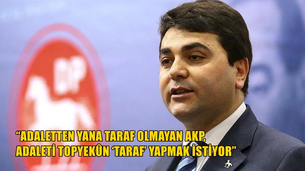 &nbsp;&ldquo;AKP Hukuk sistemini, baroları b&ouml;lerek tekeline almak istiyorlar&rdquo;