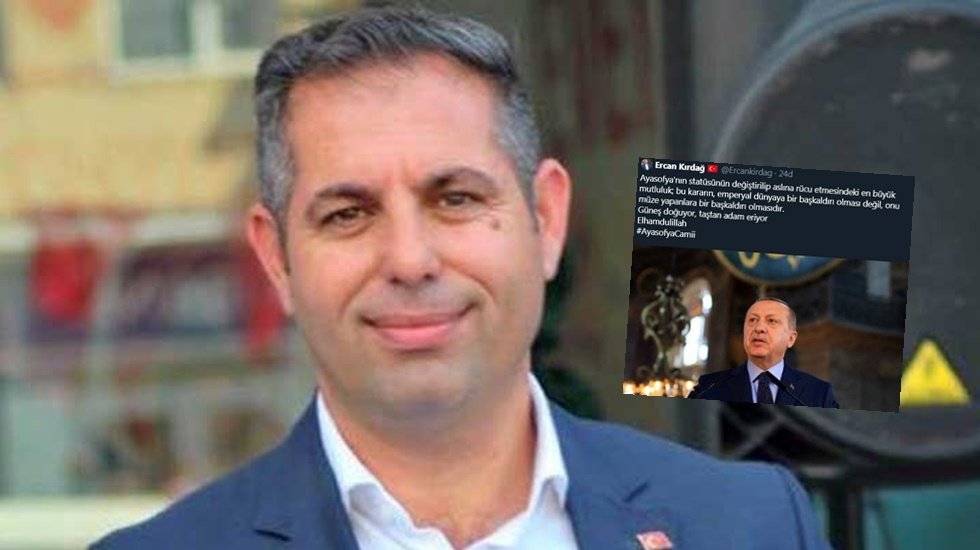 AKP&rsquo;li siyaset&ccedil;iden Atat&uuml;rk ile ilgili kışkırtan paylaşım: Taştan adam eriyor!
