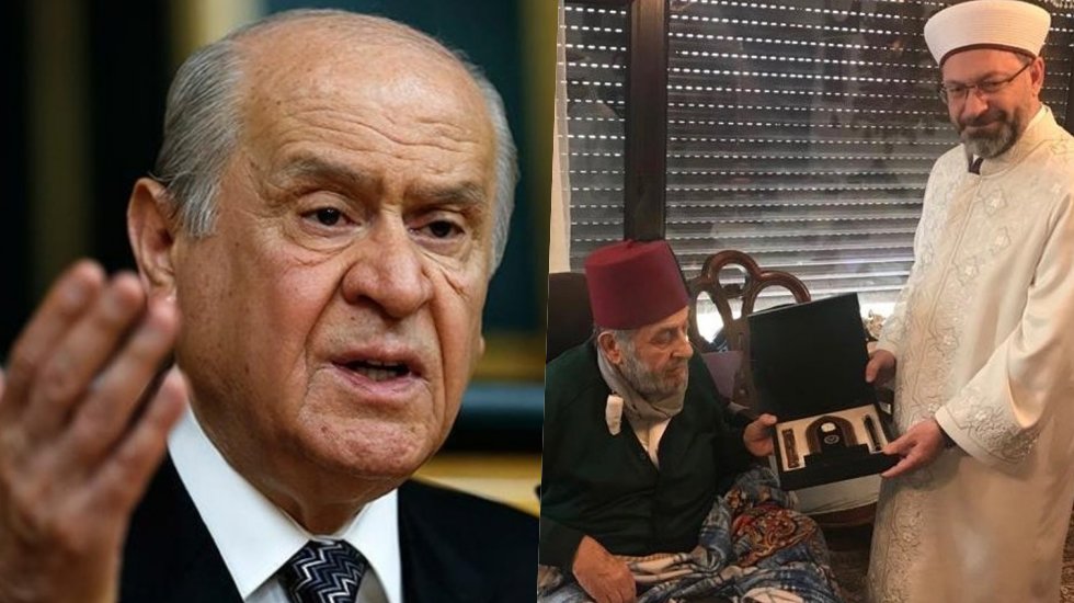 Bah&ccedil;eli 10 Kasım'da Fesli Kadir'e giden Ali Erbaş'ı b&ouml;yle yerden yere vurmuştu
