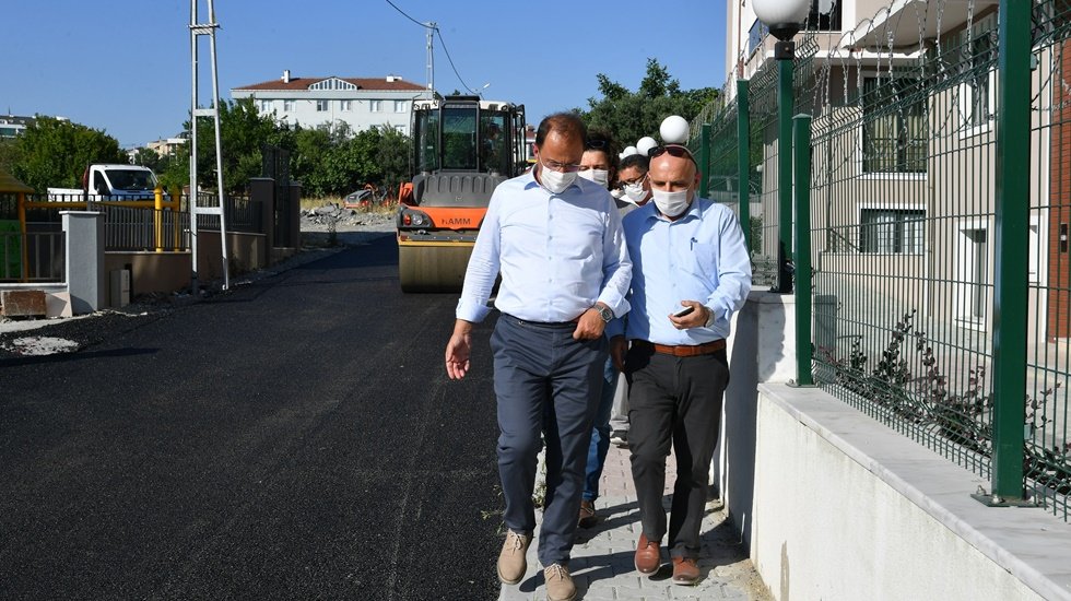 Beylikdüzü belediyesinin asfalt hedefi yıl sonuna kadar 80 bin ton