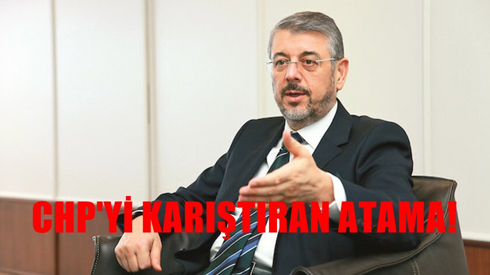 CHP&rsquo;de deprem yaratan atama!