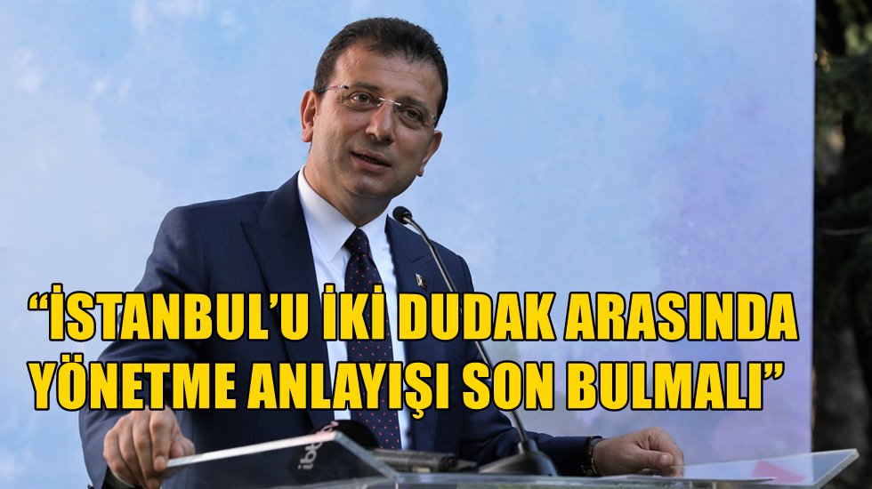 İmamoğlu: &ldquo;Ortak akıldan uzak kalan insanlarla m&uuml;cadele edeceğim&rdquo;