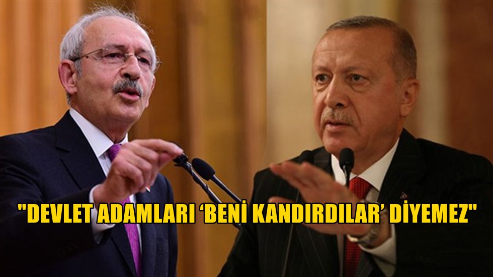 Kılı&ccedil;daroğlu'dan Erdoğan&rsquo;a: &ldquo;Sen aldatılmadın, bilerek yaptın&rdquo;