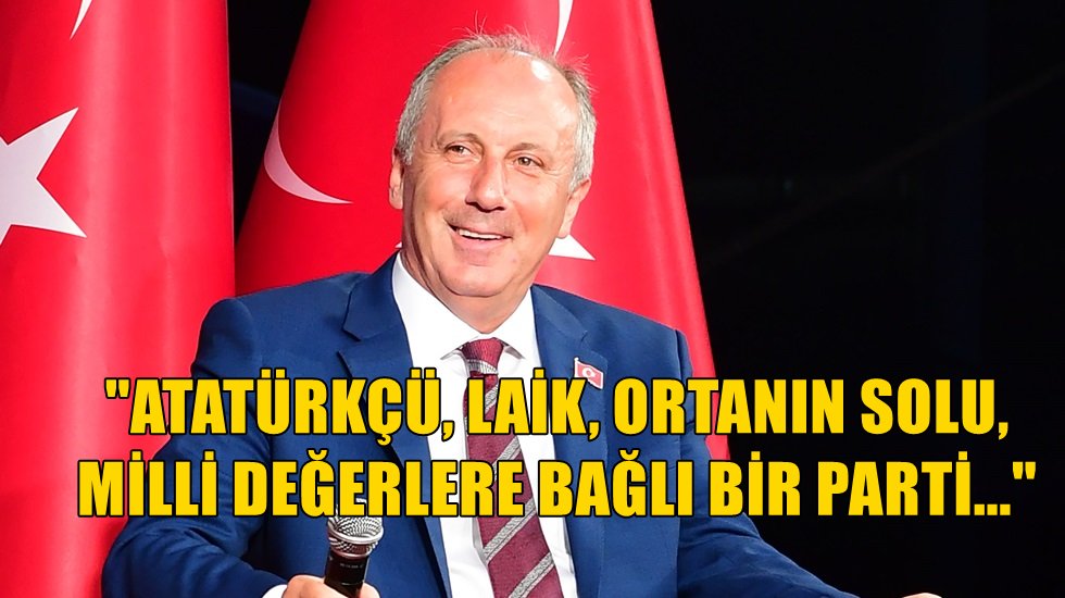 Muharrem İnce 15 Eyl&uuml;l&rsquo;de partisini kuruyor