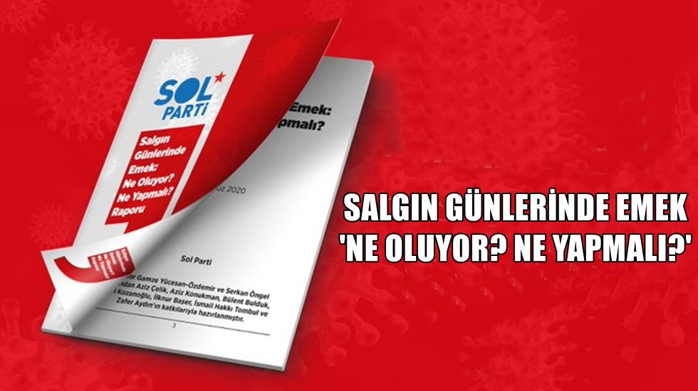 SOL Parti'den emek raporu: &ldquo;Pandemi s&uuml;recinde evden &ccedil;alışma riskler barındırıyor&rdquo;