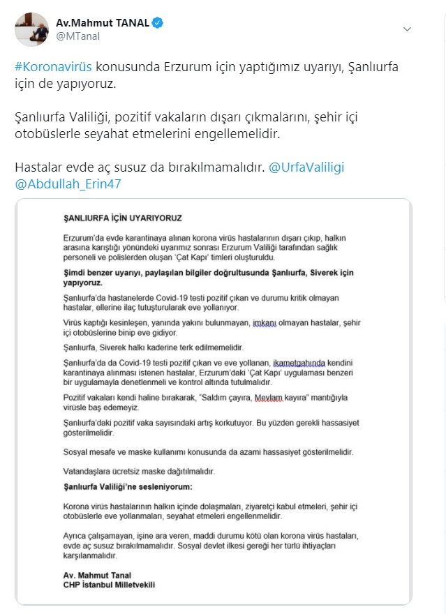 https://yenisoluk.com/uploads/2020/08/Şanlıurfa pozitif vaka görseli