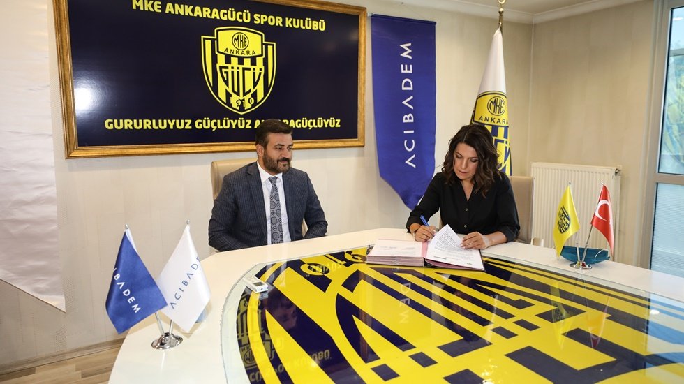 Ankaragücü'nün sağlık sponsoru Acıbadem…